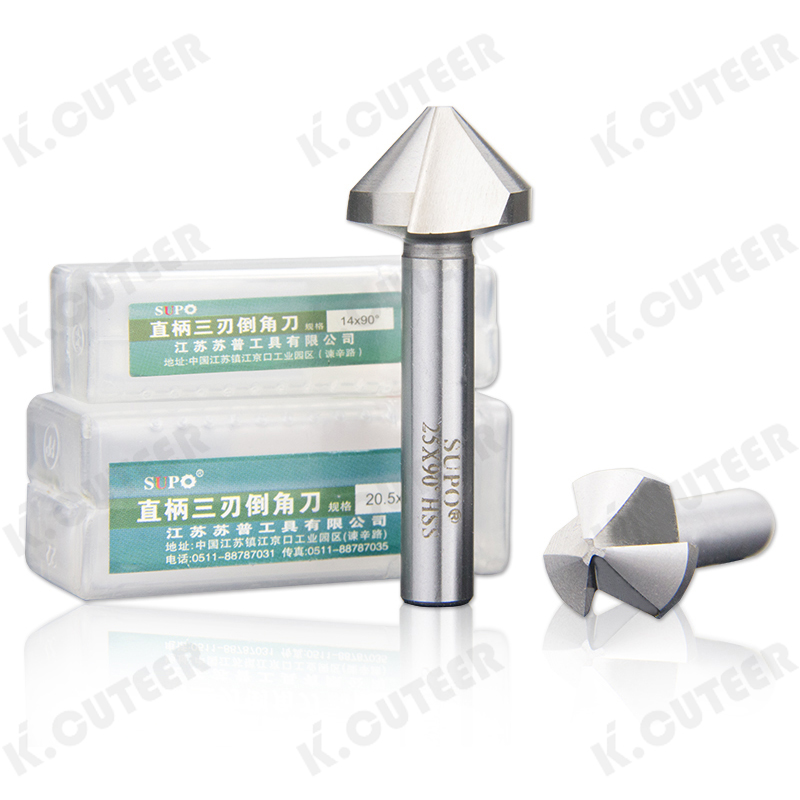 High-Speed Steel Countersink Drill for Wood and Steel