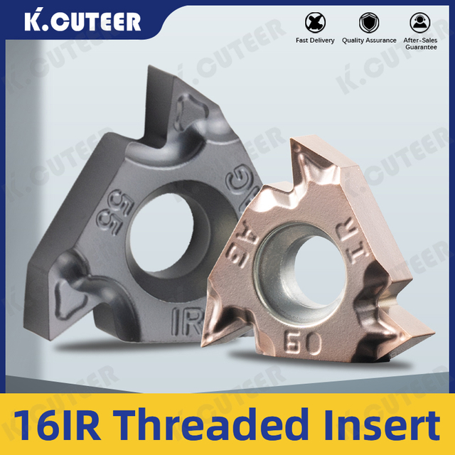 16IR Thread Insert Carbide Insert CNC Turning Insert Slotting Thread Turning Tool
