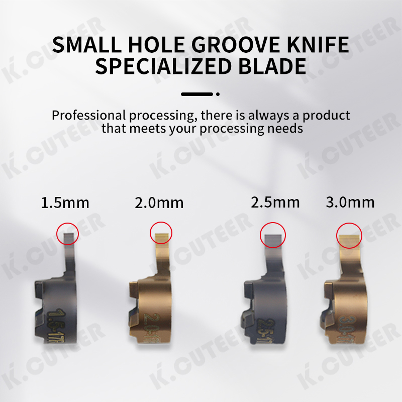 Precision CNC Comma Groove Insert for High-Quality Machining