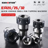 Versatile Tapping Machine Drill Collet with Quick Change ER20 ER32