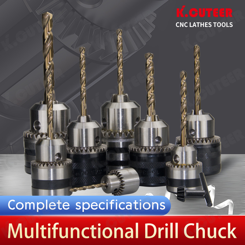 Versatile Electric Drill Chuck for Hand Tools and Wrenches