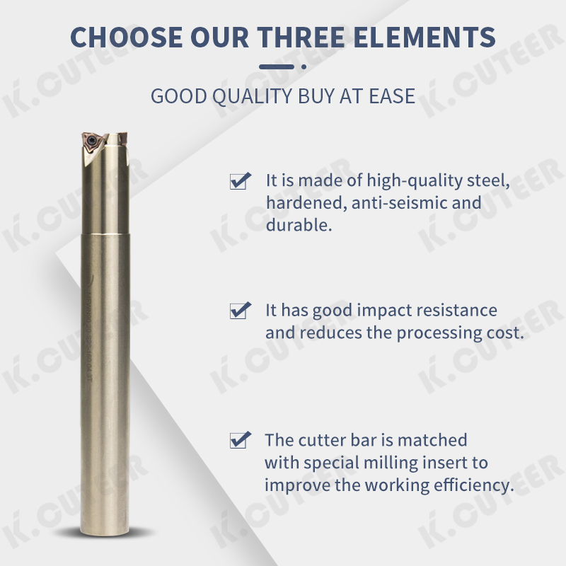 High-Performance Mfwn Rapid Feed Milling Cutter Shank