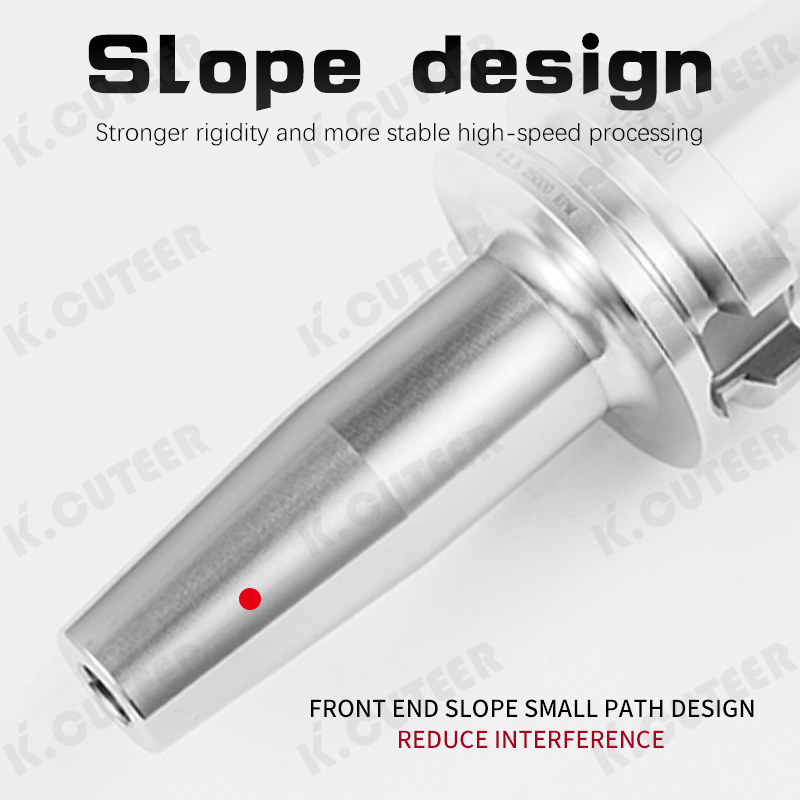 Bt40/Bt30 Heat Shrink Tool Holder an Integrated Heat-Shrink Toolholder