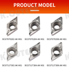 Diamond-Tipped Insert Dcmt-H01 for Aluminum CNC Lathe Tools