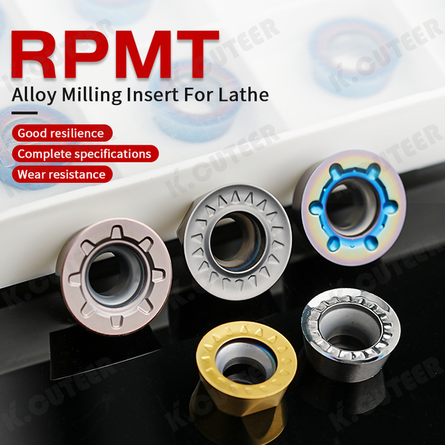 Rpmt Turning Inserts Milling Inserts CNC Lathe Milling Machine Tool