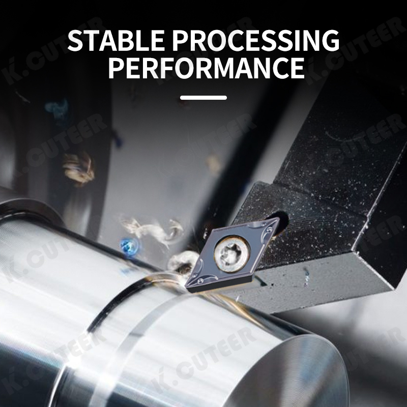 Stainless Steel Blade Dcmt Carbide Insert for Turning Tool Cutter CNC Lathe