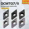 CNC Insert Steel DCMT070204-TM Diamond-Shaped Internal Hole Lathe Cutting Tool Insert