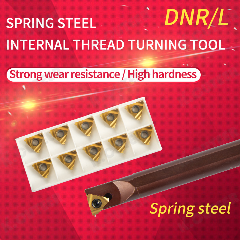 Versatile Threaded Tool Holder Crafted From Strong Spring Steel