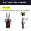 Bt40 Bt50 Bt30 High-Precision CNC Tool Holder for Dynamic Balancing Milling Machines