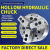 CNC Lathe Three-Jaw Hydraulic Chuck with Oil Pressure Power Clamping