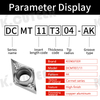 Dcmt H01 CNC Tool Holder for Internal Bore and External Cylindrical Turning