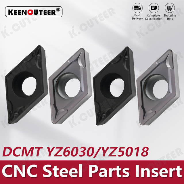 CNC Lathe Blade Stainless Steel External Turning Blade Dcmt for Steel Workpiece