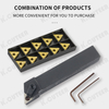 CNC Tool Holder 93-Degree Triangle External Turning Tool Holder Mtjnr