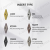 CNC Lathe Tool Holder 117.5° Compound External Turning Tool Holder