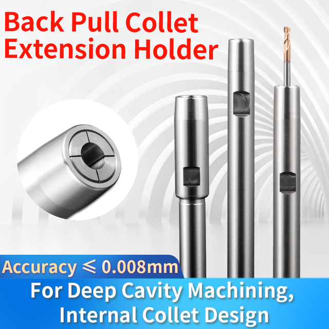 Rear-Pull DC04/06/08 Small-Diameter Extension Rod CNC Straight Shank Machining