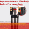 Indexable Face Mill with Tapered Shank Mt4 CNC Milling Cutter Holder