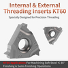 CNC Internal and External Thread Insert Steel Workpiece Metric Thread Cutter Head