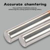 Tungsten steel alloy 60-degree flat-bottom end mill, carbide 4-flute