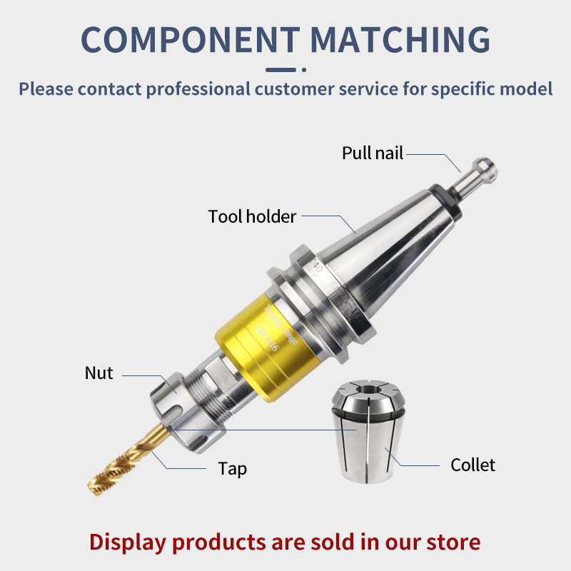 Erg Rigid Tapping Chuck 16/20/25/32 Tap Collet Sleeve for Tapping Tool Holder