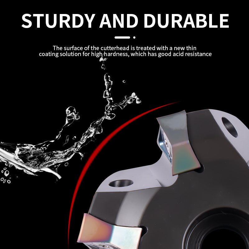 90° Mfwn Double-Sided Hexagonal Flat Heavy Roughing Milling Cutter