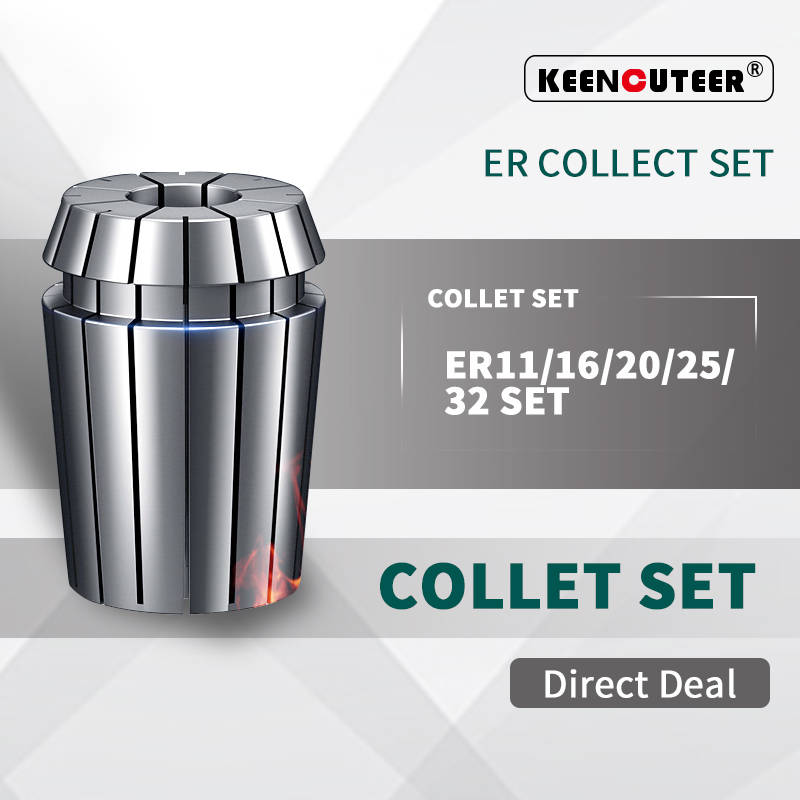 Er Collet Spindle High-Precision Spring Collet Chuck Set for Vertical Milling Machine
