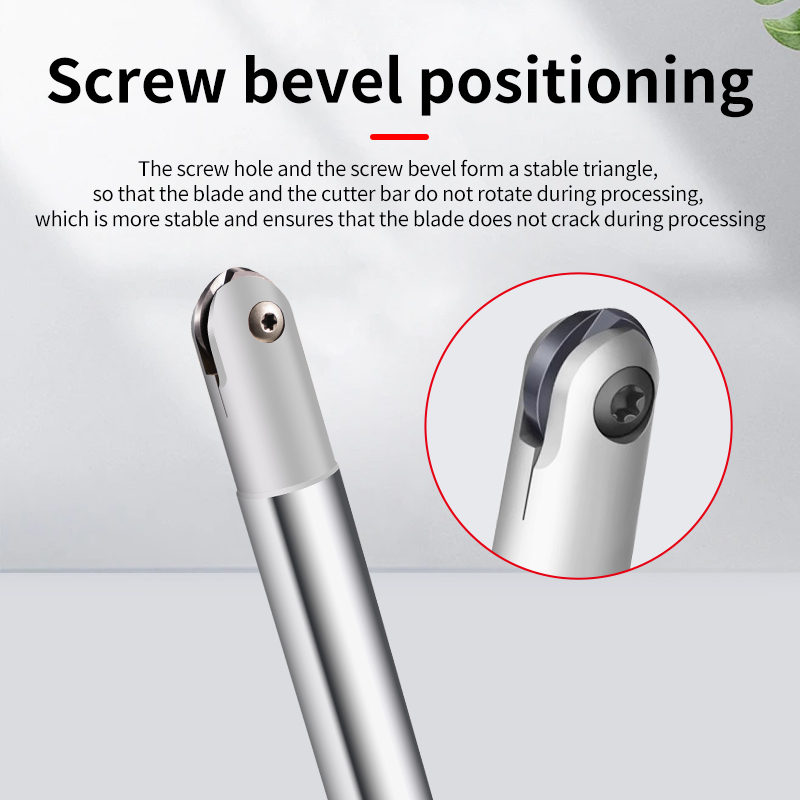 Machining Center T2139 Spherical Milling Tool Holder Semi-Circular Shock-Resistant Hardened Tool Holder