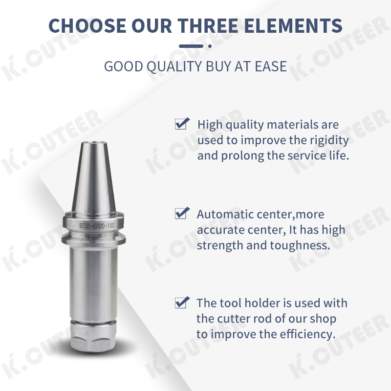 Er Dynamic Balance Toolholder 0.003 High-Precision Milling Chuck CNC Machining Center