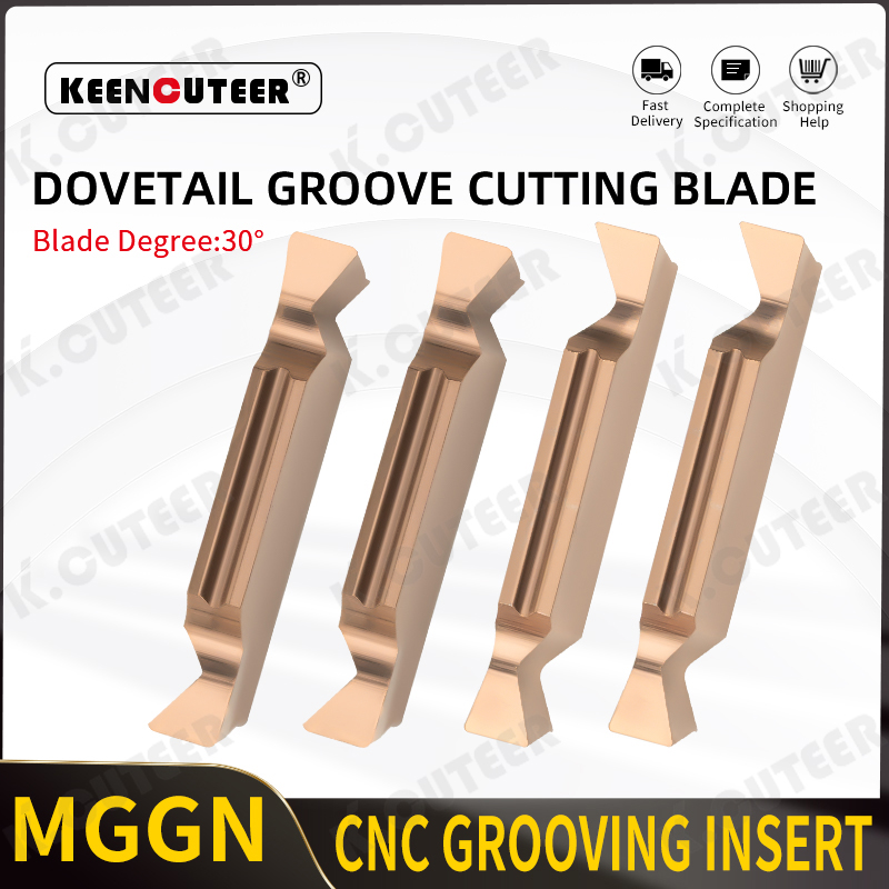 V-Shaped Grooving CNC Shallow Groove Insert Mggn