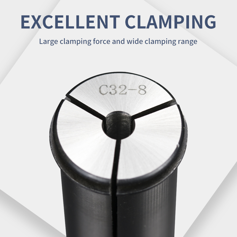 Heavy-duty tool holder cylindrical chuck C32 machining center straight shank milling chuck