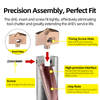 Violent Drill Bits Stainless Steel Crown Drill Blade Particles