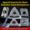 Keencuteer CNC Blades Stainless Steel Blades Grooving Insert Inner Hole Turning Insert