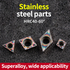Keencuteer CNC Quenching Inserts Ultra-Hard Carbide Tips Hard Steel Colored Blades
