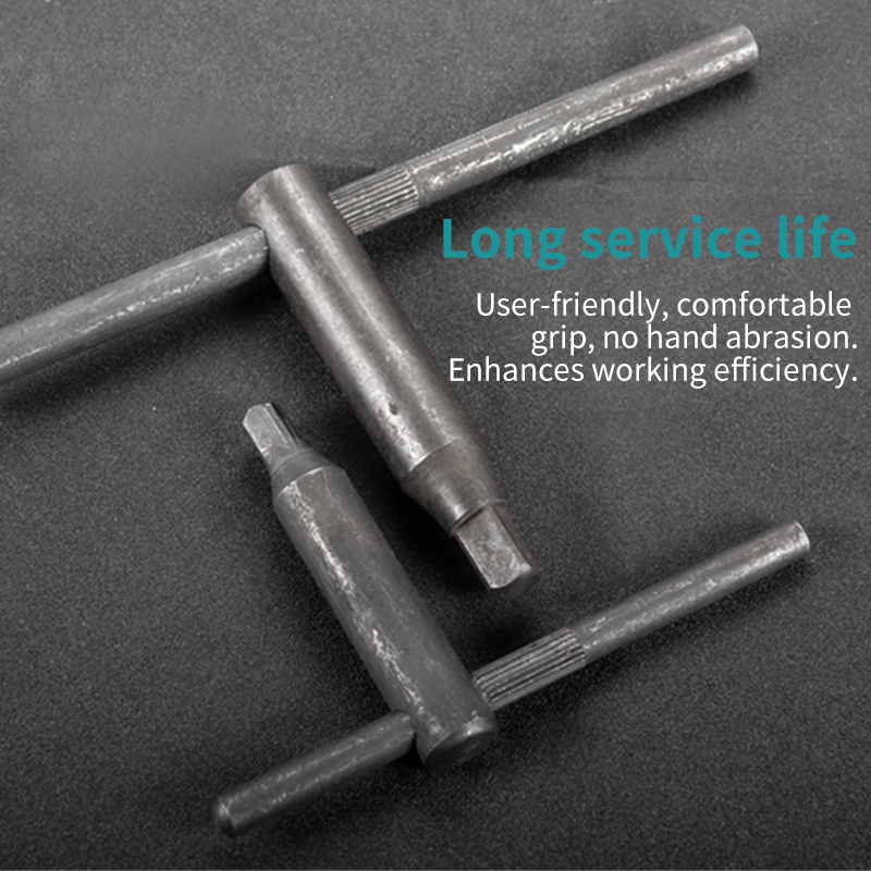 Lathe Three-Jaw Chuck Wrench Crossbar Machine Tool Chuck Square Tool Post