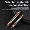 Tungsten Steel Double-Ended Center Drill Carbide Chamfer Drill