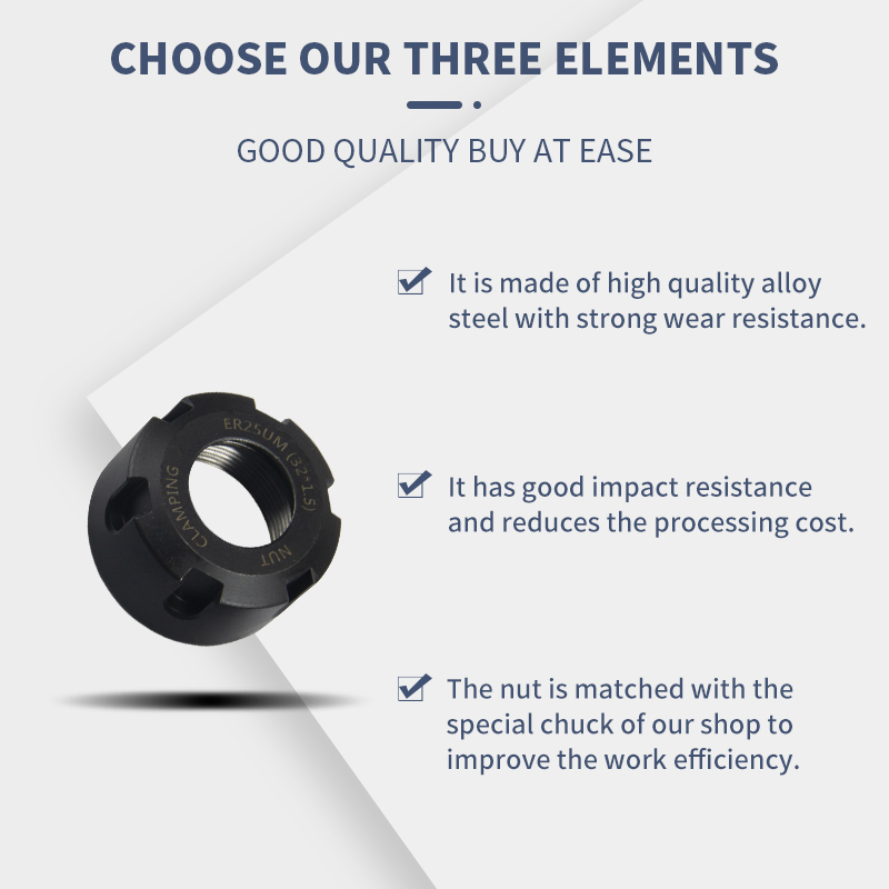 Er Nut Machining Center Tool Holder Accessories Er32/Er16/Er20/Er25 a/Um Type