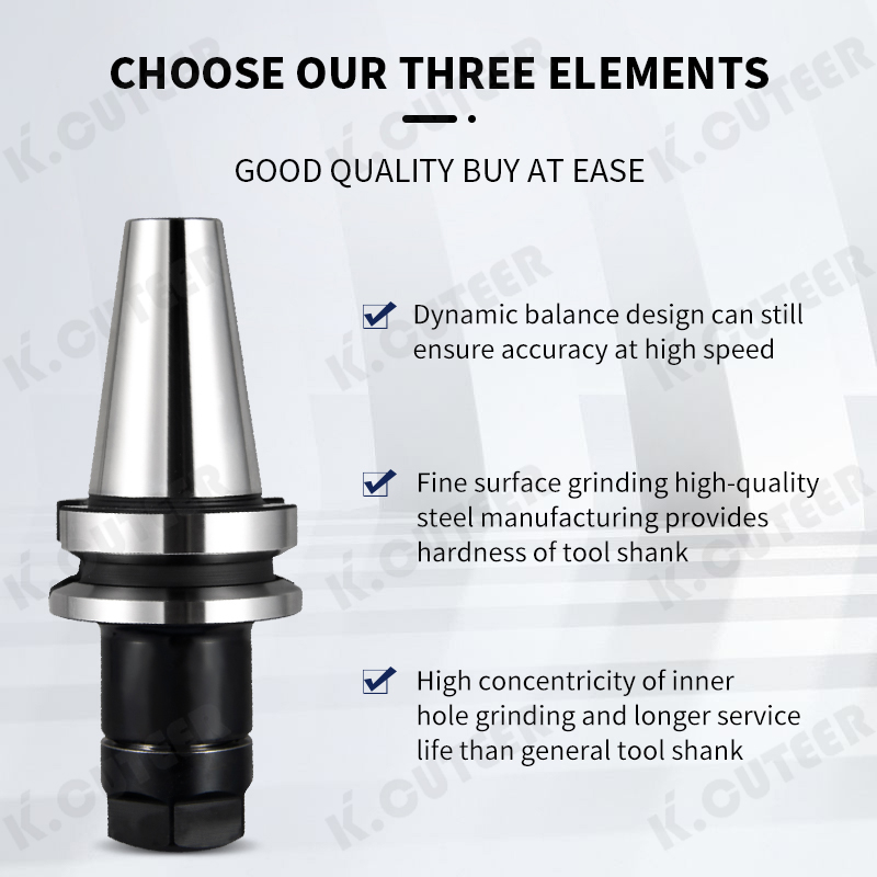 Bt40 Dynamic Balancing CNC Tool Holder High-Precision Milling Tool Holder