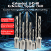 Extended U-Drill Deep Hole Machining Rapid Drill Aggressive Deep Hole Drill