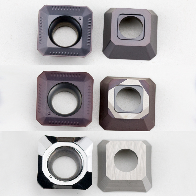 CNC Milling Cutter Square Sekt Insert Km Milling Cutter Disk Insert
