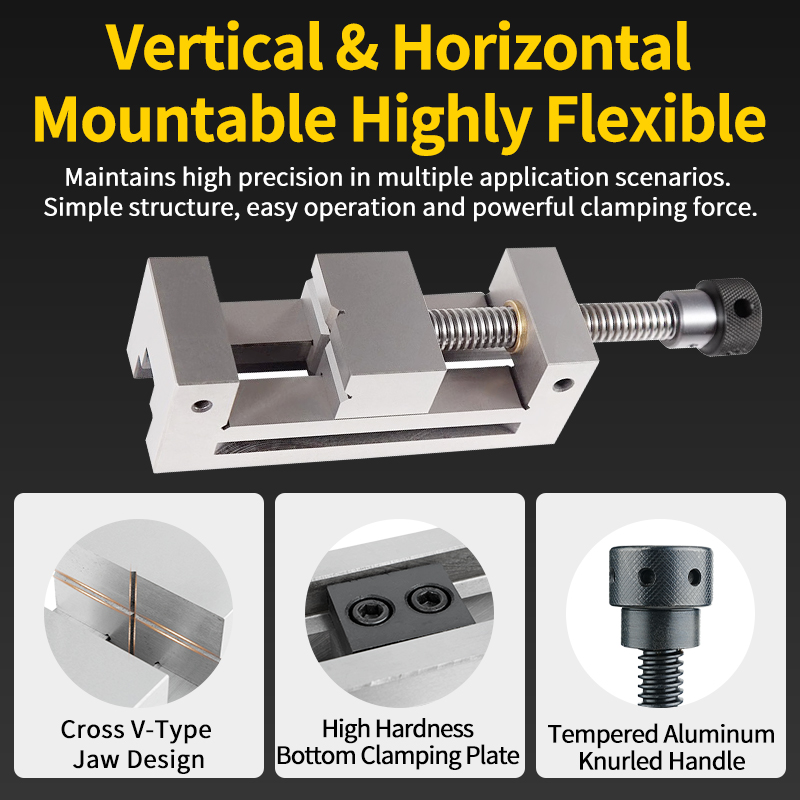 Precision Flat-Nose Pliers Machine with Heavy-Duty Bench Vise CNC Heavy-Duty Milling Machine