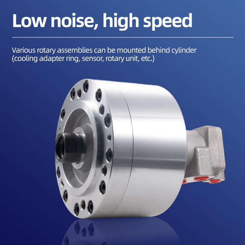 Hydraulic Chuck Rotary Cylinder with a Hollow Three-Jaw High-Speed Oil Cylinder