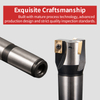 Indexable Face Mill with Tapered Shank Mt4 CNC Milling Cutter Holder