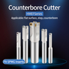 Hmef Countersink Milling Cutter CNC Boring Cutter Mill Rod