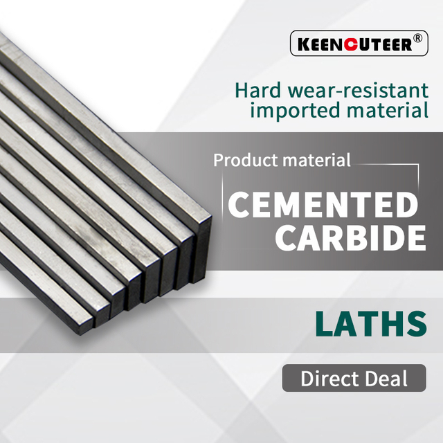 Thickened Tungsten Steel Long Strip Cutting Blade 4~5mm Super Hard Wear-Resistant Plate