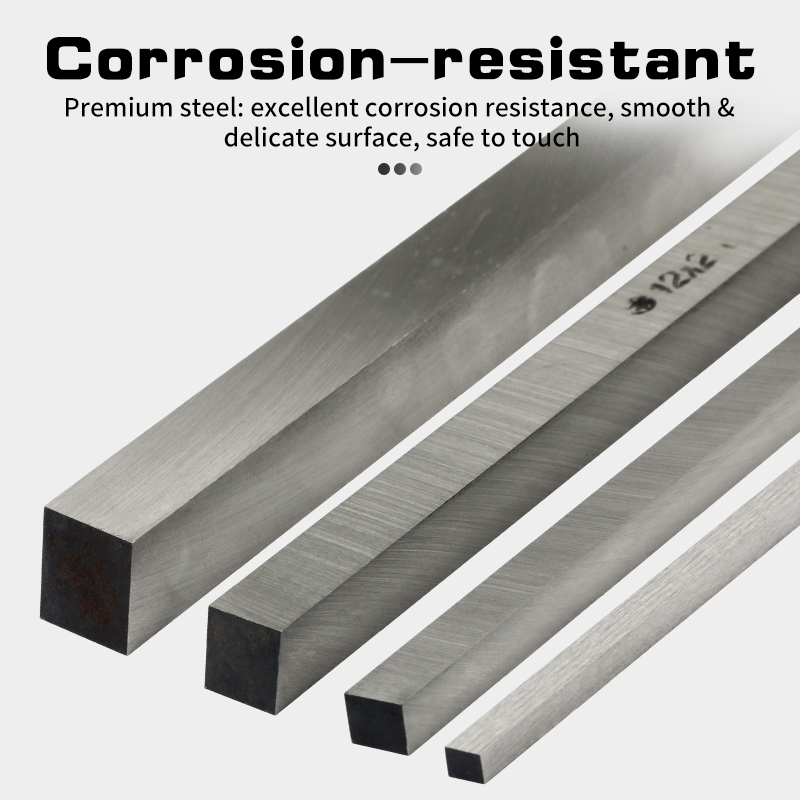 High Speed Steel Tool Bit, Super Hard HSS Lathe Tool Bit, Length 200mm Thickness 4-5mm HSS Blade