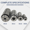 Sk High-Precision Machine Tool Collets 06/10/13/16 GSK High-Speed Tool Holder Chuck