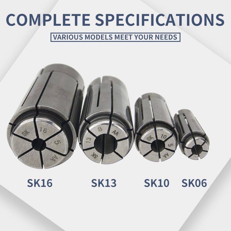 Sk High-Precision Machine Tool Collets 06/10/13/16 GSK High-Speed Tool Holder Chuck