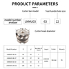 CNC Lnmu03 Milling Center High-Efficiency Rapid Vertical Milling Cutter Head