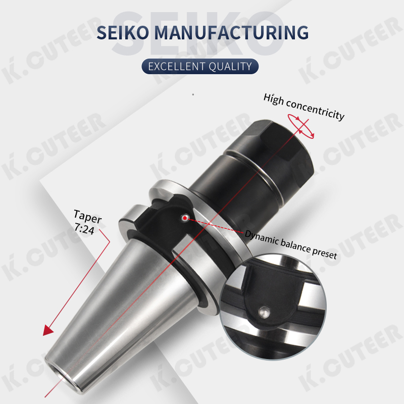 Bt40 Dynamic Balancing CNC Tool Holder High-Precision Milling Tool Holder