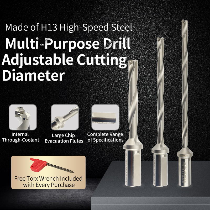 Extended U-Drill Deep Hole Machining Rapid Drill Aggressive Deep Hole Drill