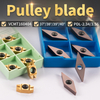Single-Tooth and Double-Tooth Pulley Groove Special Blade 40-Degree 37-Degree CNC Lathe Tool